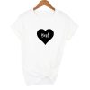 Tee Shirt Meilleure Amie Femme de Coeur