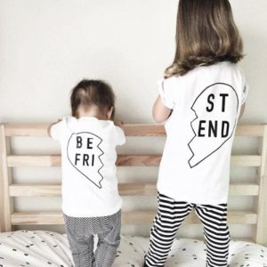 Tee Shirt Meilleure Amie Fille