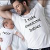 Tee Shirt Pere Fils Bebe