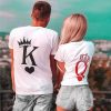 Tee Shirt Queen King Couple