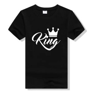 Tee-Shirt de Couple King Queen