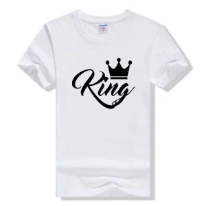 Tee Shirt de Couple King Queen 3
