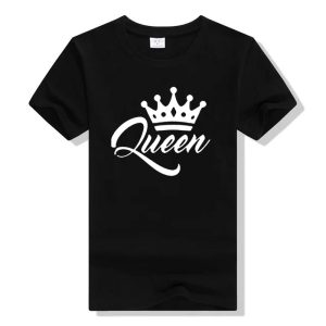Tee Shirt de Couple King Queen 4