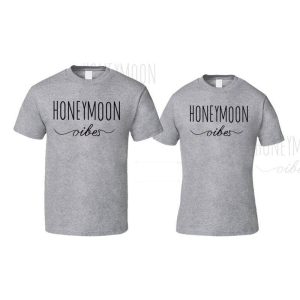Tee shirt Honeymoon Couple 7