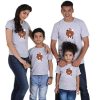 Tee shirt famille assorti joyeux noel