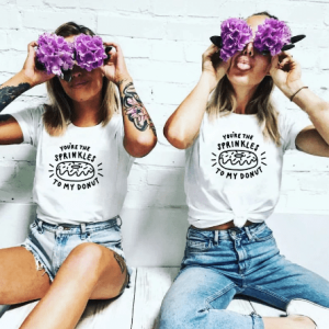 Tee shirt meilleure amie Donut