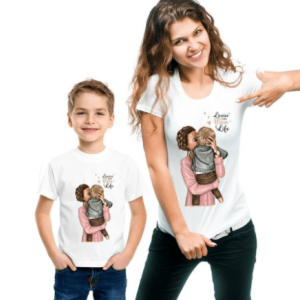 Tee shirt mere fils calin