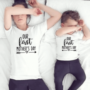 Tee shirt mere fils fete des meres