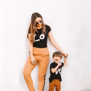 Tee shirt mere fils love