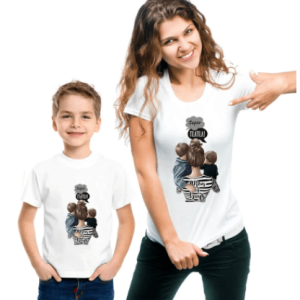 Tee shirt mere fils super maman