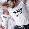 Tee shirt pere fille betises