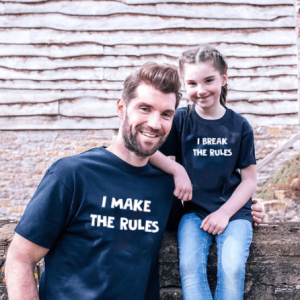 Tee shirt pere fille les regles