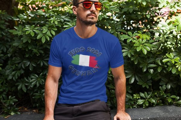 EURO 2024 T-Shirt Football European Championship Germany Fan Shirt Team Supporter TShirt EM 2024 Fan Articles Italy Shirt