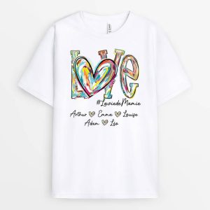 Amour – Cadeau Personnalise T-shirt Unisex Amour – Cadeau Personnalise T-shirt Unisex