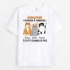 Bonjour Serveur Serveuse a Domicile – Cadeau Personnalise  T-shirt pour Amoureux des Chats