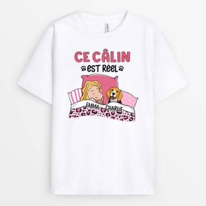 Ce Calin Est Reel - Cadeau Personnalise T-shirt pour Femme 1 Ce Clin Est Reel Cadeau Personnalise T shirt pour Femme 2