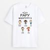 Ce PapaPapy Appartient A Version Baguette – Cadeau Personnalise  T-shirt pour Homme