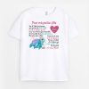 Ce T-shirt Est Un Morceau De Mon Coeur – Cadeau Personnalise  T-shirt pour Enfant