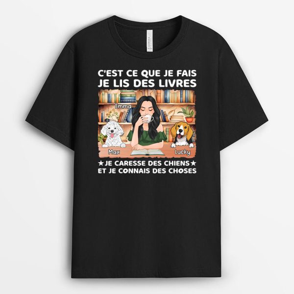 C’est Ce Que Je Fais – Cadeau Personnalise  T-shirt pour Femme