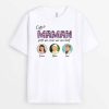 Cette Maman Porte Son Coeur Sur Son Haut – Cadeau Personnalise  T-shirt pour Maman