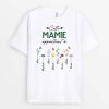 Cette MamanMamie Appartient A Jardin – Cadeau Personnalise  T-shirt pour Femme