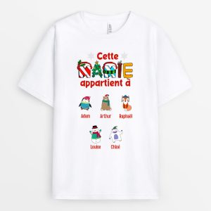Cette Mamie Appartient A – Cadeau Personnalise T-shirt pour MamanMamie Cette Mamie Appartient A – Cadeau Personnalise T-shirt pour MamanMamie