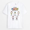 Cette Mamie Appartient A Dessin Magique – Cadeau Personnalise  T-shirt pour Mamies
