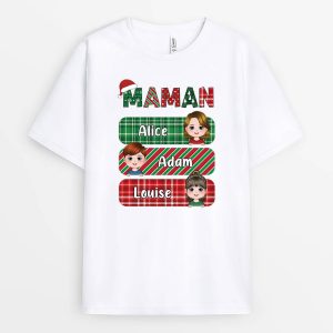 Cette Mamie Appartient a Petits Enfants – CadeauPersonnalise T-shirt pour Femme Cette Mamie Appartient a Petits Enfants – CadeauPersonnalise T-shirt pour Femme