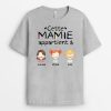 Cette MamieMaman Appartient – Cadeau Personnalise  T-shirt pour Maman Mamie