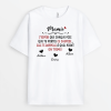 Chaque Fois Que Tu Portes Cette Chemise Je T&rsquo;aime – Cadeau Personnalise  T-shirt Pour Maman