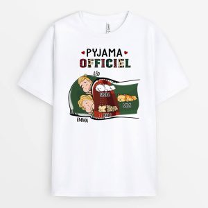 Chemise De Nuit Officielle Version Couple – Cadeau Personnalise T-shirt pour Couple Chemise De Nuit Officielle Version Couple – Cadeau Personnalise T-shirt pour Couple