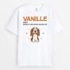 Comme Un Chien Normal Mais Plus Cool Avec Nom – Cadeau Personnalise  T-shirt pour Amoureux Des Animaux