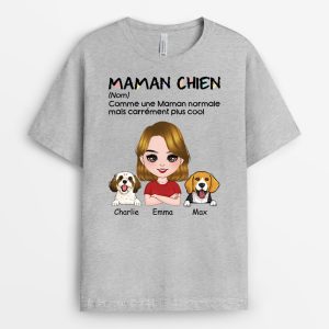 Definition De Maman Chien – Cadeau Personnalise T-shirt pour Femme Definition De Maman Chien – Cadeau Personnalise T-shirt pour Femme