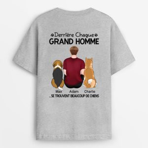Derriere Chaque Femme De Valeur – Cadeau Personnalise T-shirt Pour Amoureux des Animaux Derriere Chaque Femme De Valeur – Cadeau Personnalise T-shirt Pour Amoureux des Animaux
