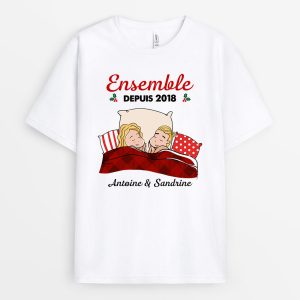 Ensemble Depuis – Cadeau Personnalise T-shirt pour Amoureux Ensemble Depuis – Cadeau Personnalise T-shirt pour Amoureux