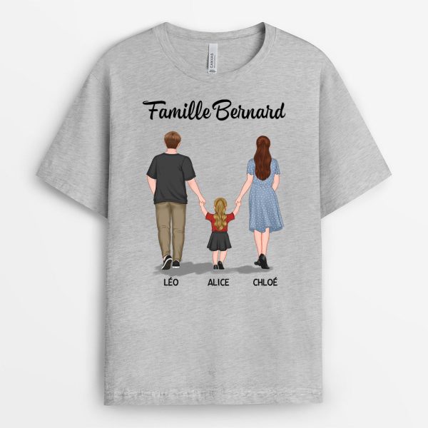 Famille – Cadeau Personnalise  T-shirt pour Famille