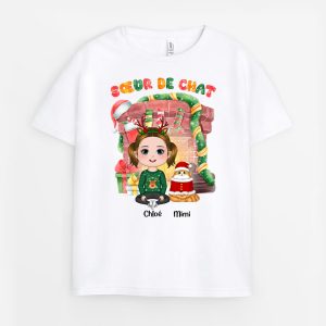 FrereSoeur De Chat – Cadeau Personnalise T-shirt pour Amoureux des animaux FrereSoeur De Chat – Cadeau Personnalise T-shirt pour Amoureux des animaux