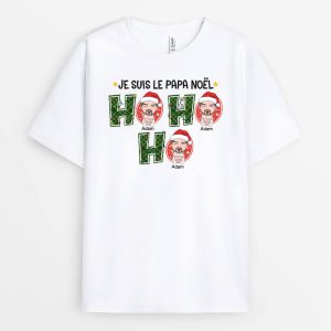 Ho Ho Ho Cadeau Personnalise T-shirt pour Noel Ho Ho Ho Cadeau Personnalise T-shirt pour Noel