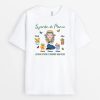 Jardin De Mamie – Cadeau Personnalise  T-shirt pour Femme