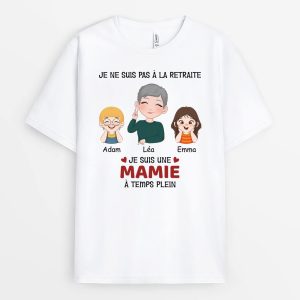 Je Ne Suis Pas A La Retraite – Cadeau Personnalise T-shirt pour Retraite(e) Je Ne Suis Pas A La Retraite – Cadeau Personnalise T-shirt pour Retraite(e)