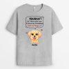 Je T&rsquo;Aime Plus Que Toutes Les Friandises Chien – Cadeau Personnalise  T-shirt pour Amoureux des Animaux