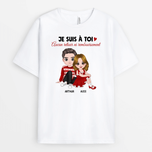 Je suis A Toi – Cadeau Personnalise T-shirt pour Couple Je suis A Toi – Cadeau Personnalise T-shirt pour Couple