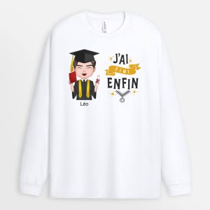 Manches Longues J’ai Fini, Enfin Personnalise Manches Longues J’ai Fini, Enfin Personnalise