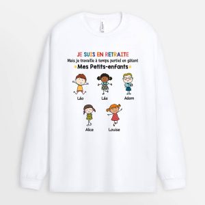 Manches Longues Je Suis En Retraite Personnalise Manches Longues Je Suis En Retraite Personnalise