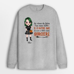 Manches Longues Je Viens De Faire Un Test ADN Personnalise Manches Longues Je Viens De Faire Un Test ADN Personnalise