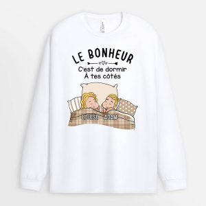 Manches Longues Le Bonheur Personnalise Manches Longues Le Bonheur Personnalise