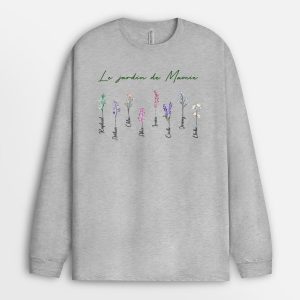 Manches Longues Le jardin de Mamie Personnalise Manches Longues Le jardin de Mamie Personnalise