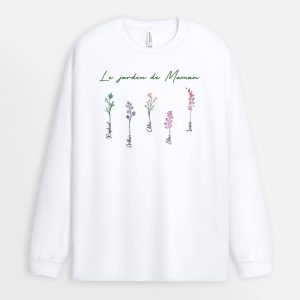 Manches Longues Le jardin de Mamie Personnalise Manches Longues Le jardin de Mamie Personnalise