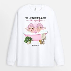 Manches Longues Les Meilleures Amies Du Monde Personnalise Manches Longues Les Meilleures Amies Du Monde Personnalise