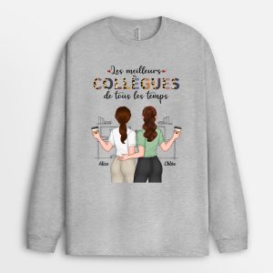Manches Longues Les Meilleurs Collegues De Tous Les Temps Personnalise Manches Longues Les Meilleurs Collegues De Tous Les Temps Personnalise